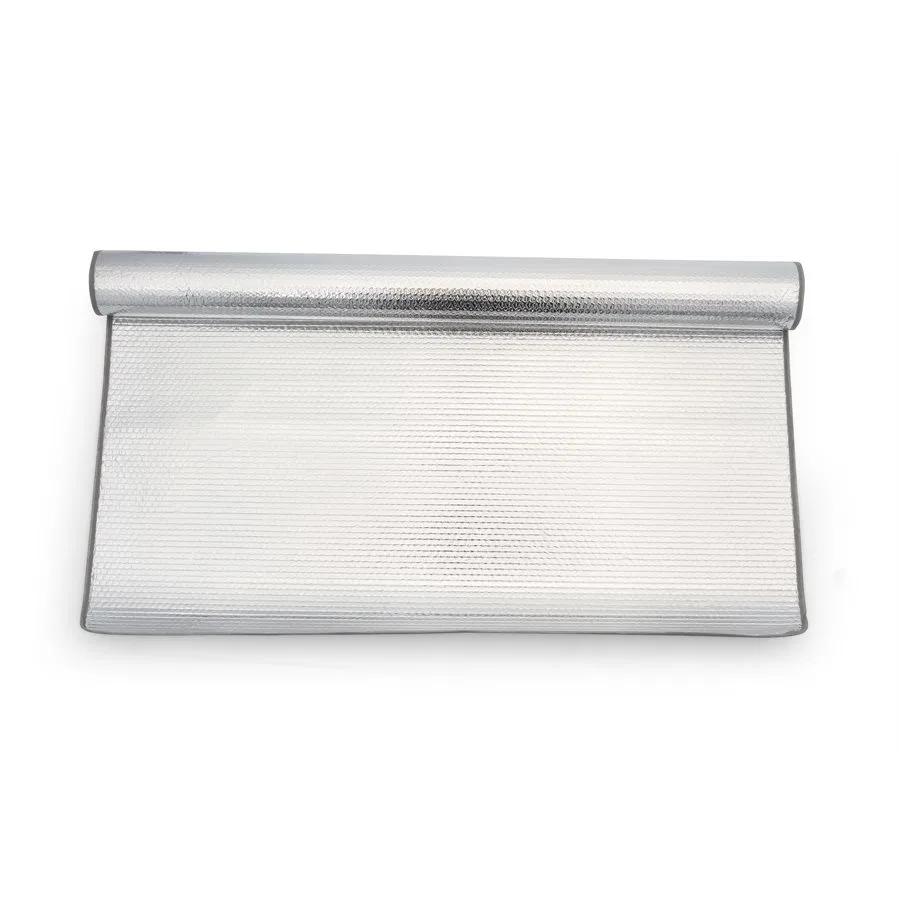 45166 – CAMCO Window Shade, RV Window Manual 120 Inch Width x 48 Inch Height Reflective Surface Hook and Loop Mountin...